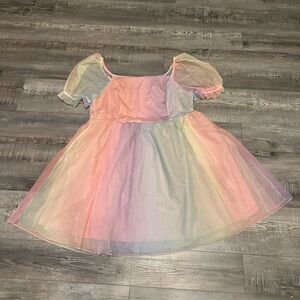 Multi colored dress, plus size 3x